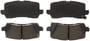 BrakeBest Rear Organic Brake Pads