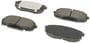BrakeBest Front Organic Brake Pads