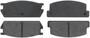 BrakeBest Rear Organic Brake Pads