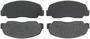 BrakeBest Front Organic Brake Pads