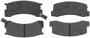 BrakeBest Rear Organic Brake Pads