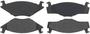 BrakeBest Front Organic Brake Pads
