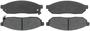 BrakeBest Front Organic Brake Pads