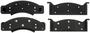 BrakeBest Front Organic Brake Pads