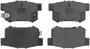BrakeBest Rear Organic Brake Pads