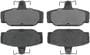BrakeBest Rear Organic Brake Pads