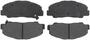 BrakeBest Front Organic Brake Pads