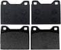 BrakeBest Front Organic Brake Pads