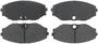 BrakeBest Front Organic Brake Pads