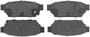 BrakeBest Rear Organic Brake Pads