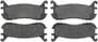 BrakeBest Rear Organic Brake Pads