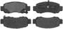 BrakeBest Front Organic Brake Pads
