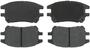 BrakeBest Front Organic Brake Pads
