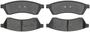 BrakeBest Rear Semi-Metallic Brake Pads