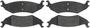 BrakeBest Rear Semi-Metallic Brake Pads