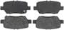 BrakeBest Rear Semi-Metallic Brake Pads