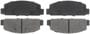 BrakeBest Front Semi-Metallic Brake Pads