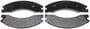 BrakeBest Rear Semi-Metallic Brake Pads