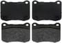BrakeBest Rear Semi-Metallic Brake Pads