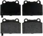 BrakeBest Rear Semi-Metallic Brake Pads