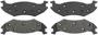 BrakeBest Front Semi-Metallic Brake Pads