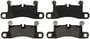 BrakeBest Rear Semi-Metallic Brake Pads