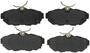 BrakeBest Rear Semi-Metallic Brake Pads