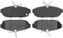 BrakeBest Rear Semi-Metallic Brake Pads