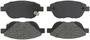 BrakeBest Front Semi-Metallic Brake Pads