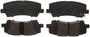 BrakeBest Rear Semi-Metallic Brake Pads