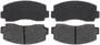 BrakeBest Front Semi-Metallic Brake Pads