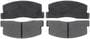 BrakeBest Front Semi-Metallic Brake Pads