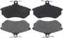 BrakeBest Front Semi-Metallic Brake Pads