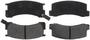 BrakeBest Rear Semi-Metallic Brake Pads