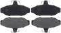 BrakeBest Front Semi-Metallic Brake Pads