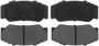 BrakeBest Front Semi-Metallic Brake Pads