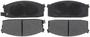 BrakeBest Front Semi-Metallic Brake Pads
