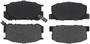 BrakeBest Front Semi-Metallic Brake Pads