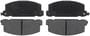 BrakeBest Front Semi-Metallic Brake Pads