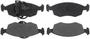 BrakeBest Front Semi-Metallic Brake Pads