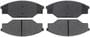 BrakeBest Front Semi-Metallic Brake Pads