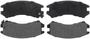BrakeBest Front Semi-Metallic Brake Pads