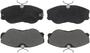 BrakeBest Front Semi-Metallic Brake Pads