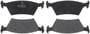 BrakeBest Rear Semi-Metallic Brake Pads