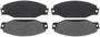 BrakeBest Front Semi-Metallic Brake Pads