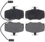BrakeBest Front Semi-Metallic Brake Pads