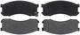 BrakeBest Front Semi-Metallic Brake Pads