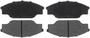 BrakeBest Front Semi-Metallic Brake Pads