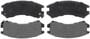 BrakeBest Front Semi-Metallic Brake Pads