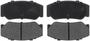 BrakeBest Front Semi-Metallic Brake Pads
